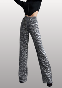 LEOPARD JEANS