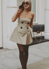 TRENCH MINI DRESS