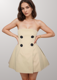 TRENCH MINI DRESS