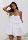 MINI RUFFLE DRESS