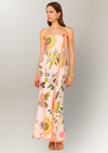 FLOWER TUBE MAXI DRESS