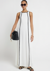 SLEEVELESS KNIT MAXI DRESS