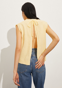 TIE-BACK BLOUSE