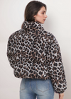 LEOPARD PUFFER JACKET